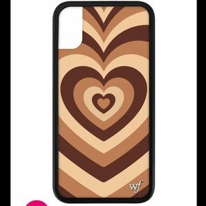 Wildflower XS Max Mocha Love Phone Case